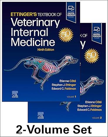 Ettinger’s Textbook of Veterinary Internal Medicine (9th Edition) - Epub + Converted Pdf